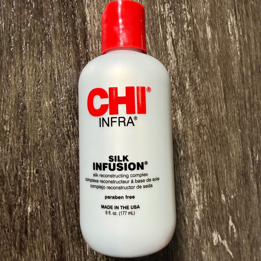 CHI Silk Infusion Hair Treatment Unisex 6oz White Reconstructing Complex Serum
